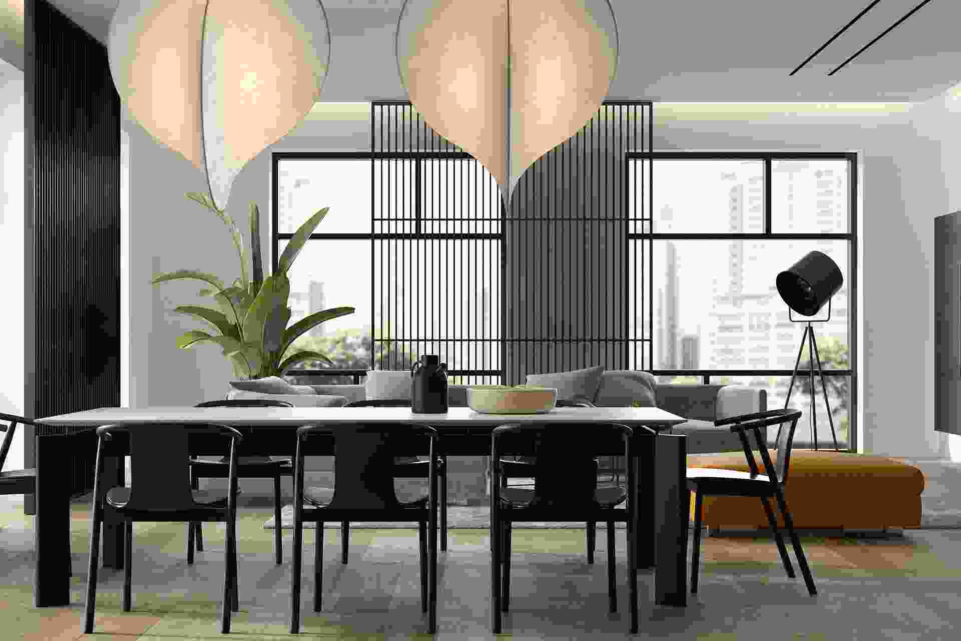 Luxury dining room